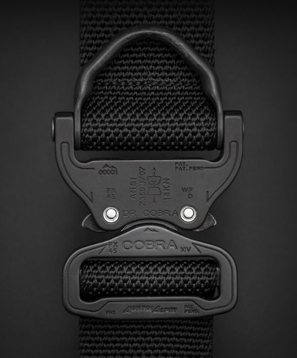 D-Ring COBRA® ProStyle 18kN - 45mm Black Dring, Matte black