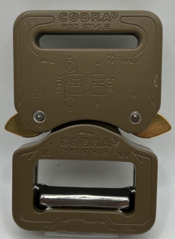COBRA® ProStyle - Adjustable - 25mm, Coyote brown