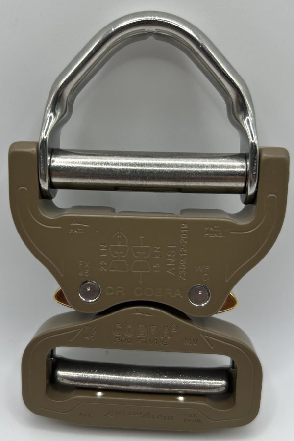 D-Ring COBRA® ProStyle 18kN - 45mm, Coyote brown